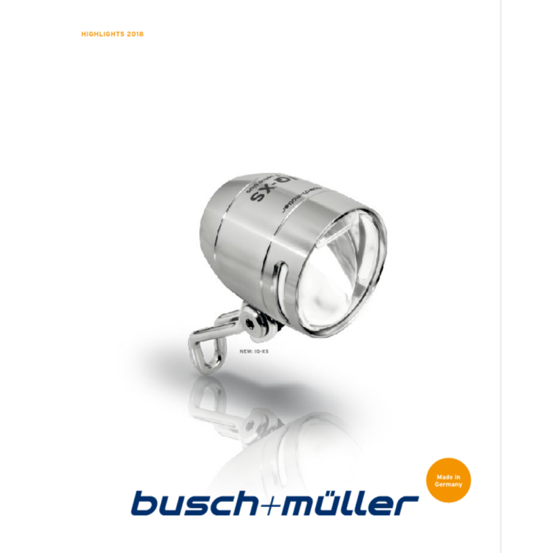 Aggiornamento Catalogo Busch + Müller 2018-9 IQ Series Inglese