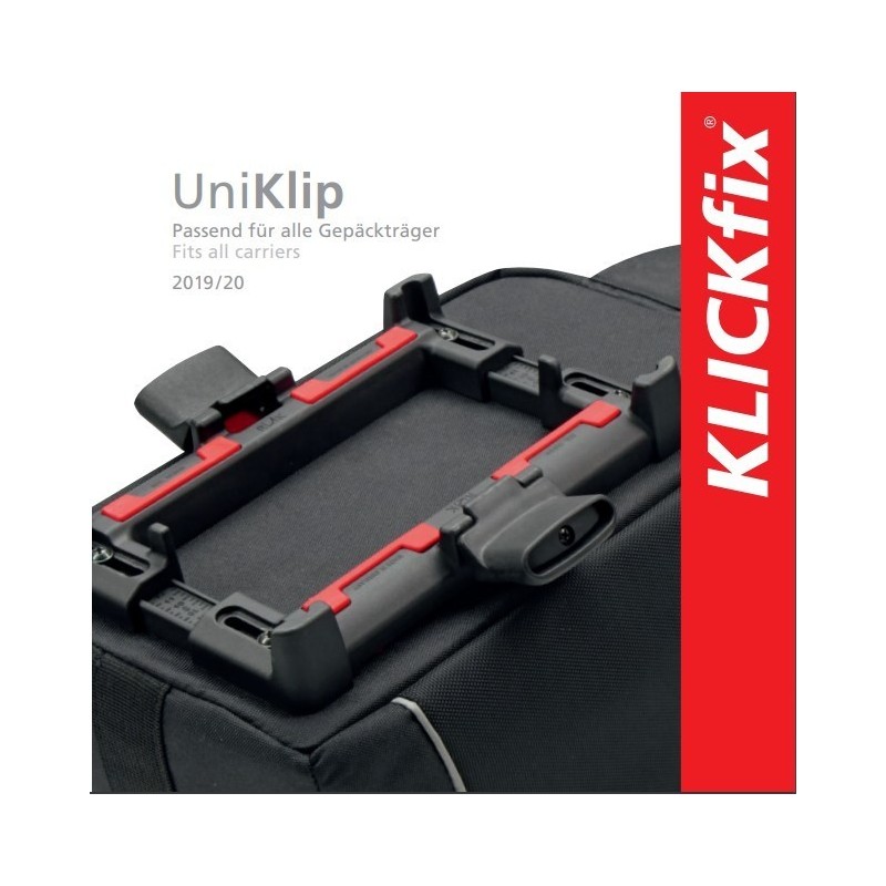 Easy flyer KLICKfix borse compatibili UniKlip Tedesco-Inglese