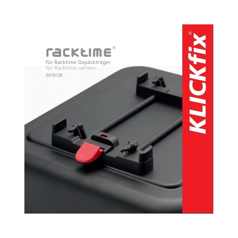Easy flyer KLICKfix borse compatibili Racktime Tedesco-Inglese