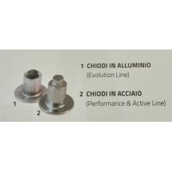 Chiodi di ricambio (in alluminio) Schwalbe pz 50