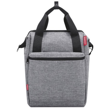 Borsa RK post. laterale 12,0 L. "ROOMY GT", 40x25x17, vario e haken, twist silver