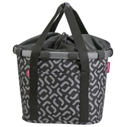 Cesto RK ant. s/a "BIKEBASKET". 15L. dim.35x28x26cm., signature black