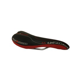 Selle Bassano "Excalibur S.R:" , dim. 275x130, nera/rosso