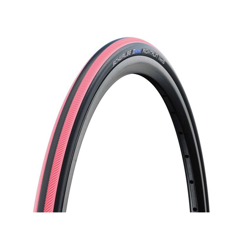Cop. Schwalbe 24" (25 540)-(24x1.00) RightRun HS387, KG, BnR, Red stripes