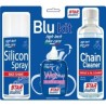 Kit catena Star BluBike "BLU KIT" (Sgrassante Cleaner, Lubrificante Wet, Lubrificante Spray Silicon)