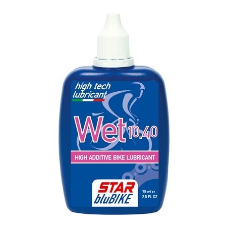 Lubrificante Star BluBike liquido, WET, 75ml.