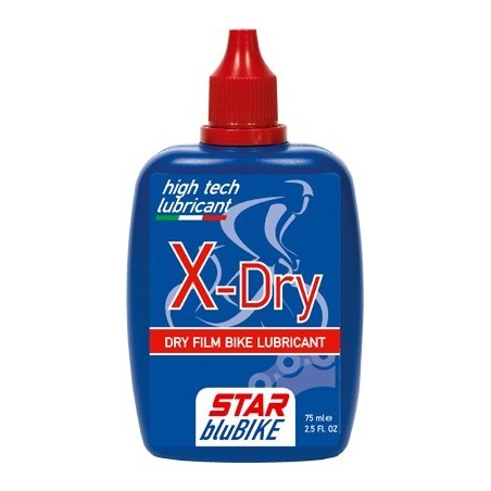 Lubrificante Star BluBike liquido, X-DRY, 75ml.