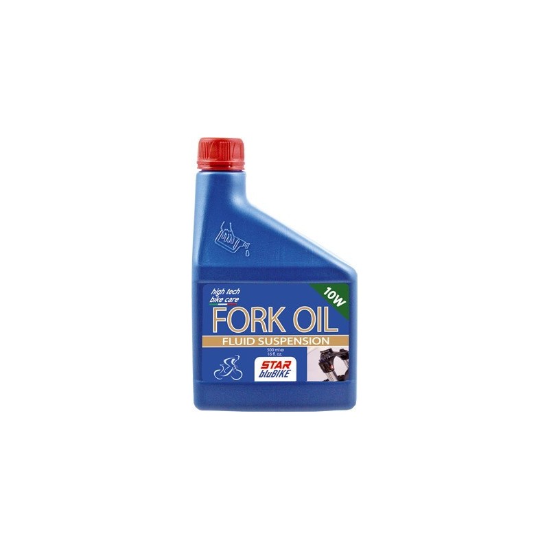 Olio forcelle Star BluBike, Semi-Sintetico,  10W, 500 ml