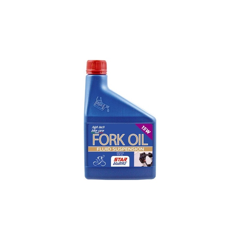 Olio forcelle Star BluBike, Semi-Sintetico,  15W, 500 ml