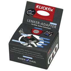 Adattatore Klickfix  per pieghe standard. 25.4mm. con chiave